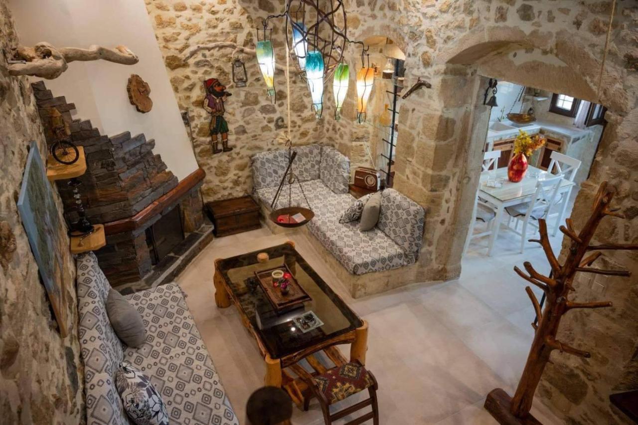 Dioni Stone House Villa Petrokefalo Luaran gambar
